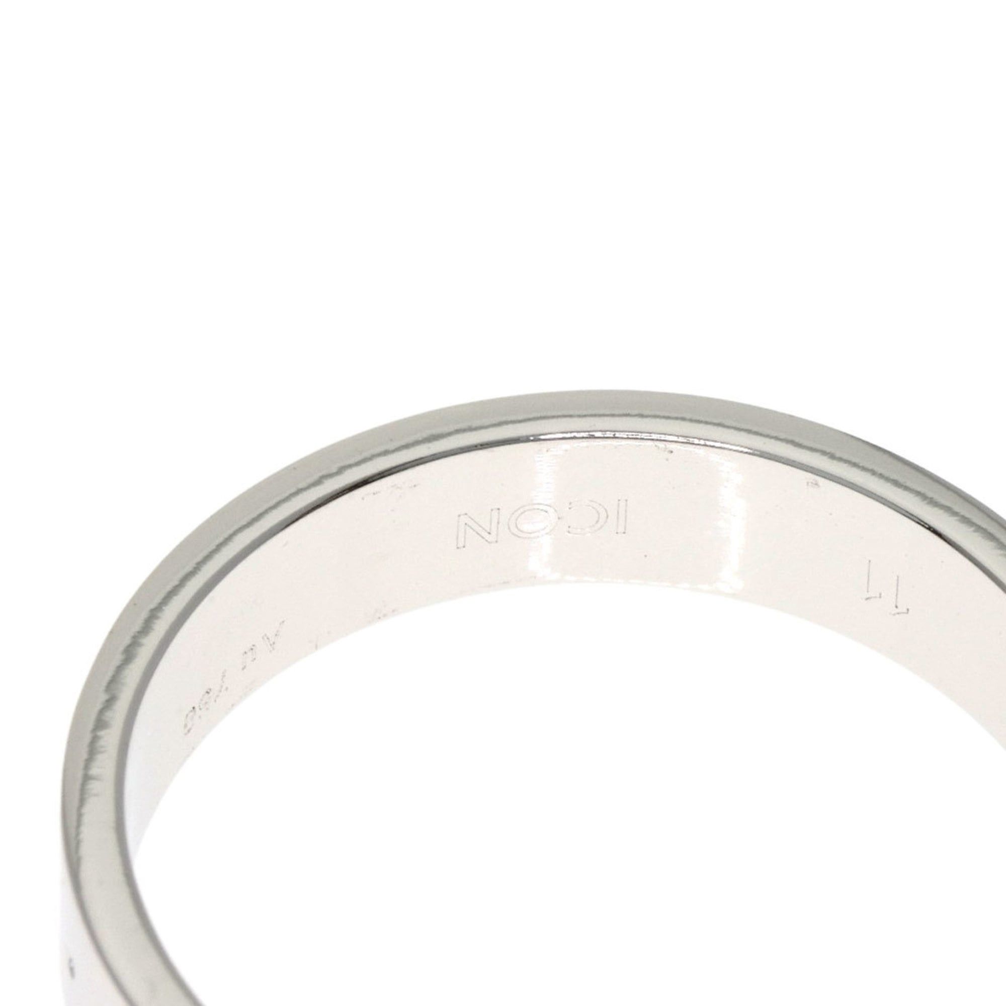 Gucci Gucci Icon #11 Ring - 18K White Gold Women's GUCCI Size ONE SIZE - 8 Thumbnail
