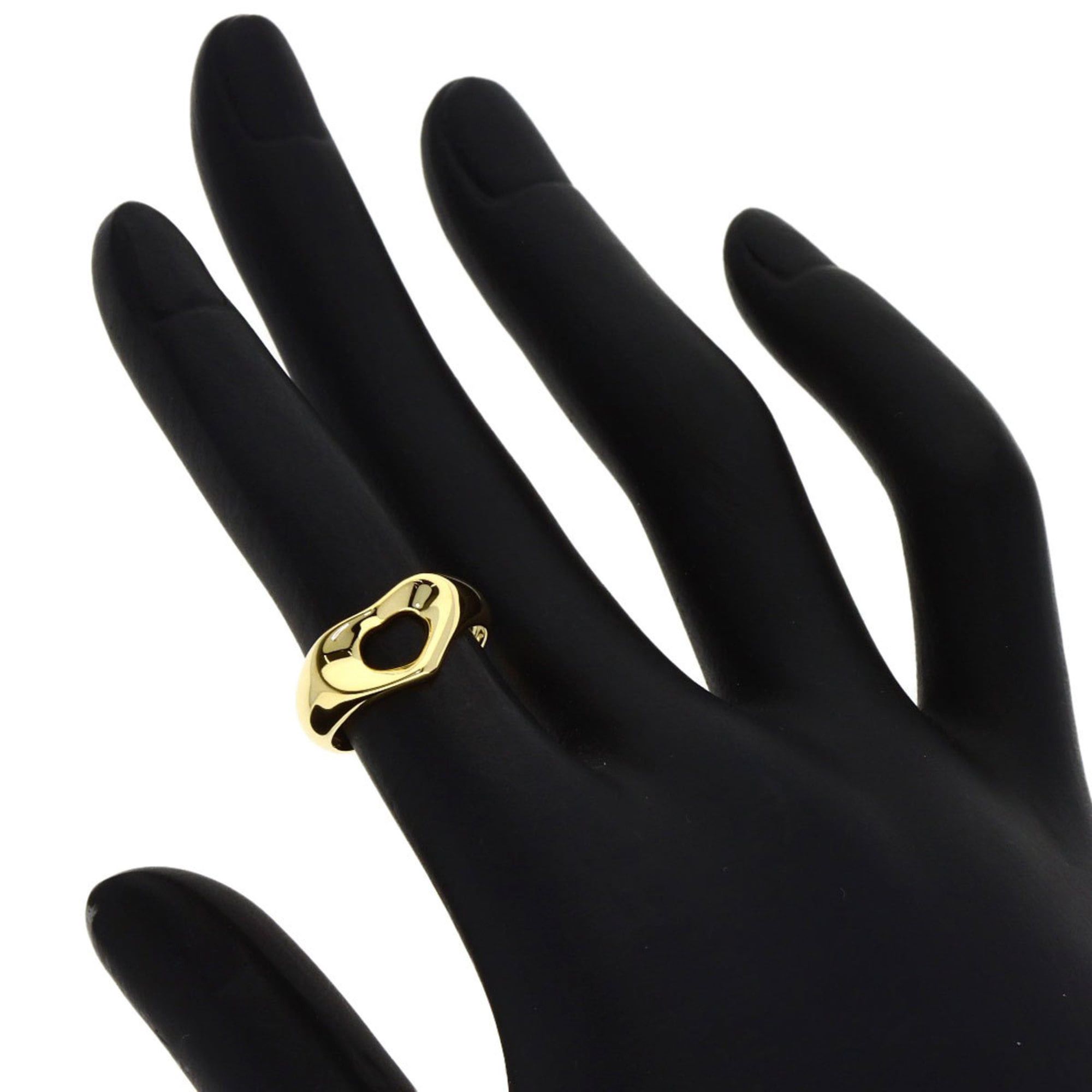 Tiffany & Co. Tiffany & Co. Open Heart Ring, 18K Yellow Gold, Women's. Size ONE SIZE - 5 Thumbnail