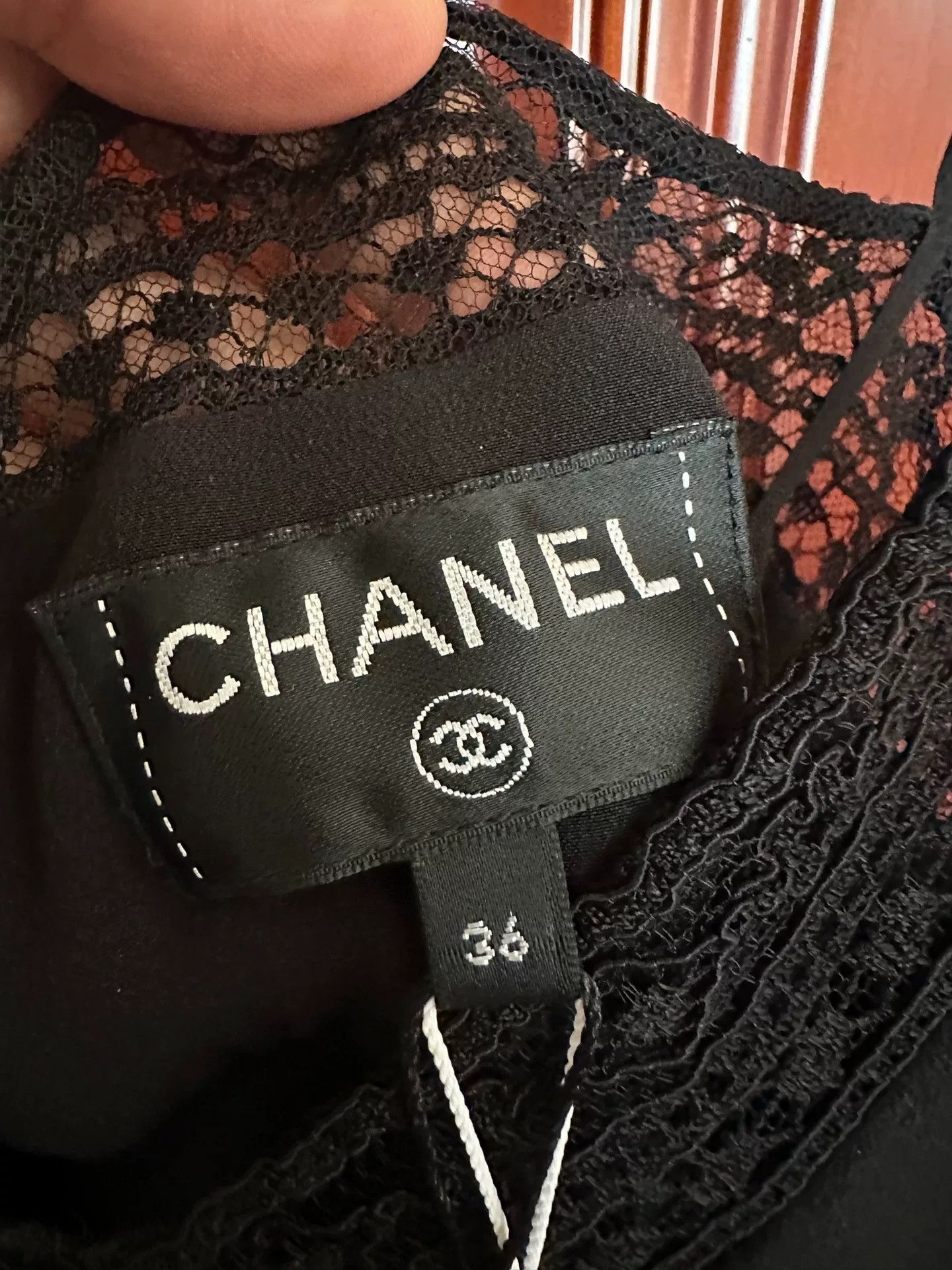 Chanel Chanel Authentic Lace Jumpsuit Size 25" / US 0 / IT 36 - 5 Thumbnail