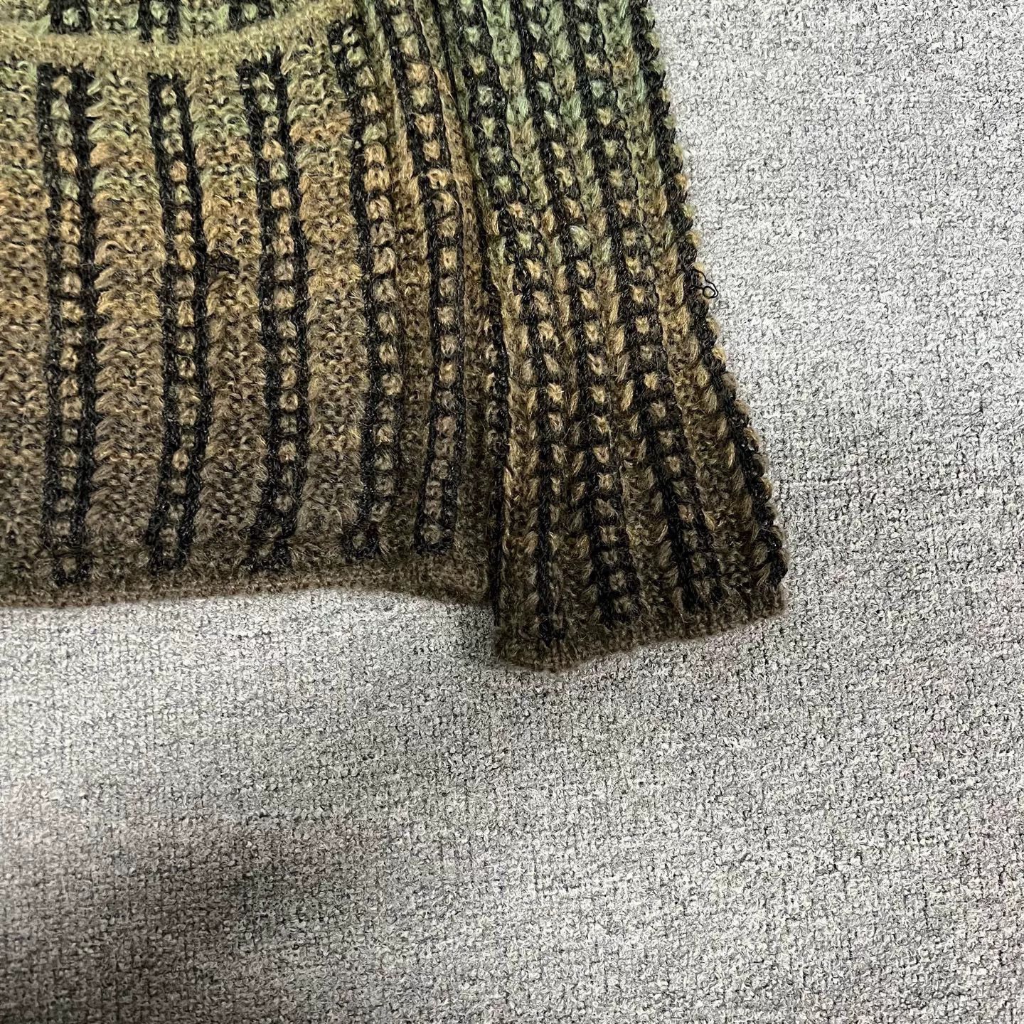 Saint Laurent Paris Saint Laurent Gradient Hooded Knit Cardigan Size M / US 6-8 / IT 42-44 - 4 Thumbnail