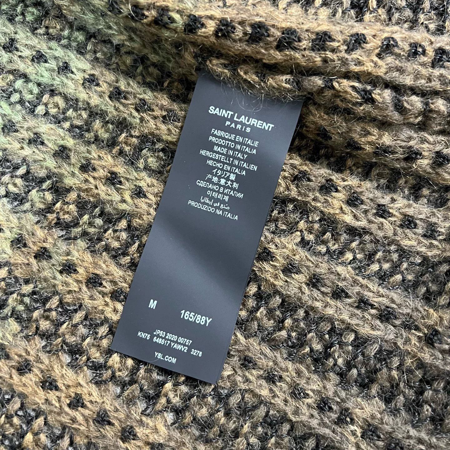 Saint Laurent Paris Saint Laurent Gradient Hooded Knit Cardigan Size M / US 6-8 / IT 42-44 - 6 Thumbnail