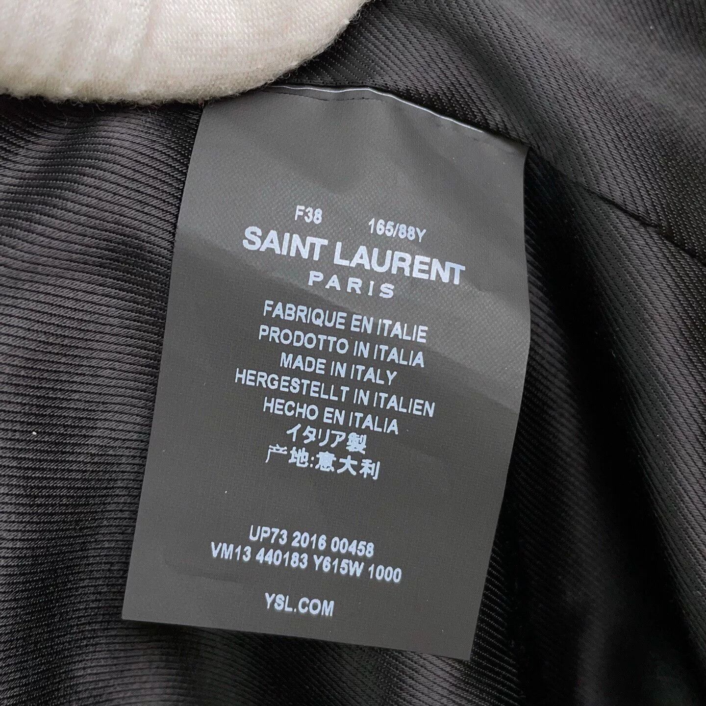 Saint Laurent Paris Saint Laurent Black Velvet Studded Jacket Size M / US 6-8 / IT 42-44 - 9 Thumbnail