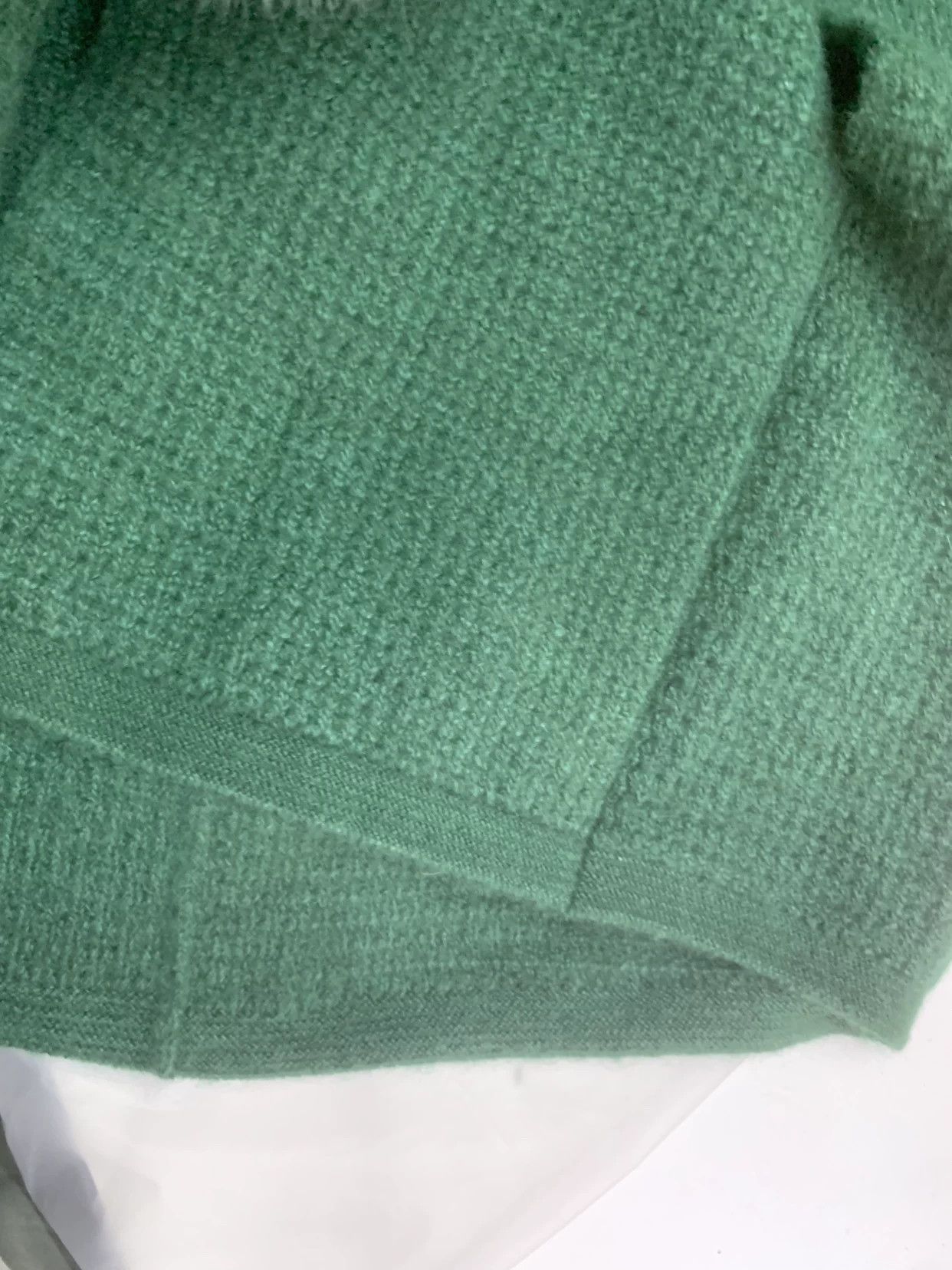 Saint Laurent Paris Saint Laurent Green Fur Collar Coat Size M / US 6-8 / IT 42-44 - 8 Thumbnail