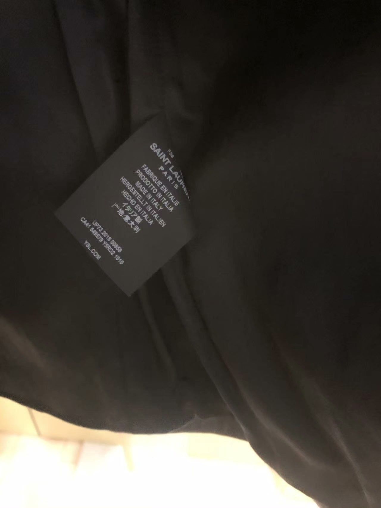 Saint Laurent Paris Saint Laurent Black Leather Blazer Size M / US 6-8 / IT 42-44 - 6 Thumbnail