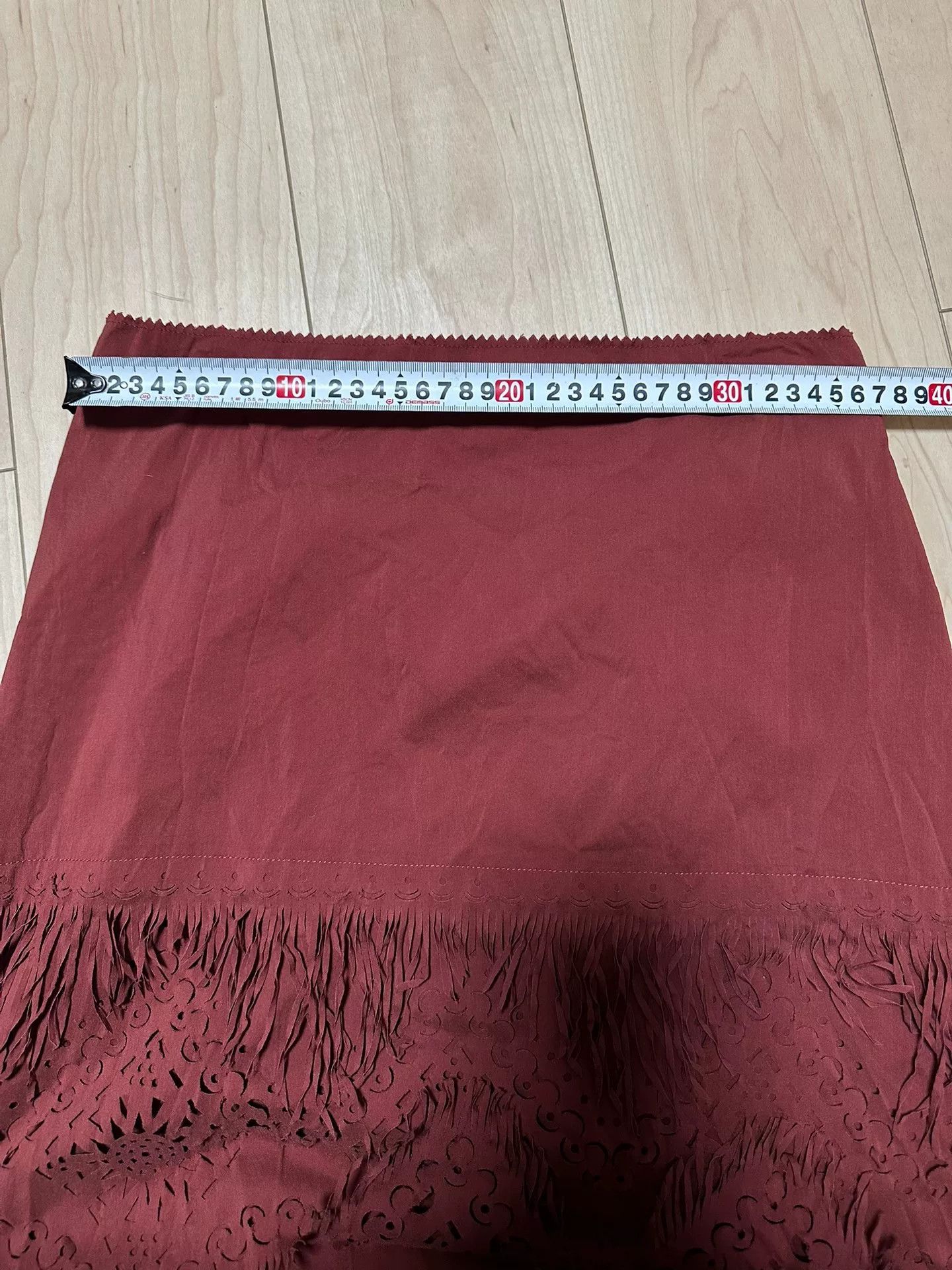 Jean Paul Gaultier Jean Paul Gaultier Cut-Out Fringe Skirt Size 25" / US 0 / IT 36 - 4 Thumbnail