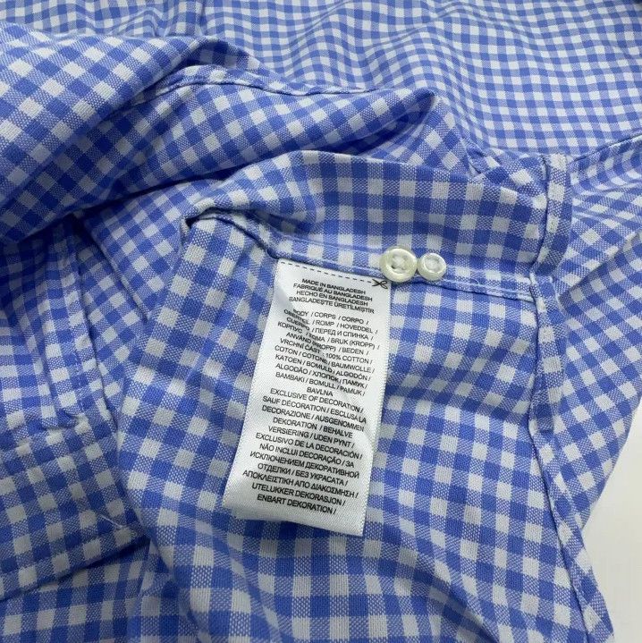 Polo Ralph Lauren Polo Ralph Lauren Check Short Sleeve Shirt Size US XL / EU 56 / 4 - 4 Thumbnail
