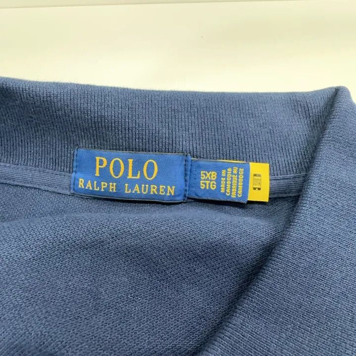 Polo Ralph Lauren Polo Ralph Lauren Solid Big Horse Embroidery Polo Shirt Size US XL / EU 56 / 4 - 4 Thumbnail