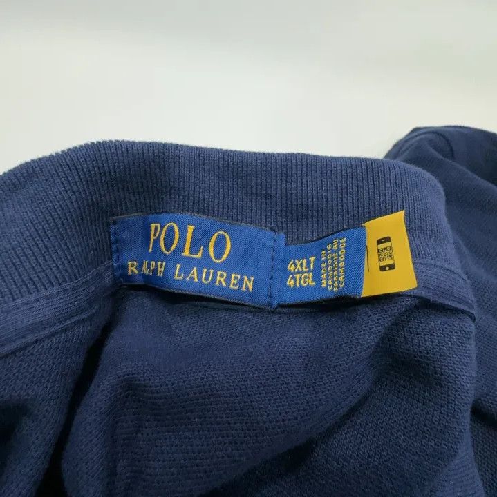 Polo Ralph Lauren Polo Ralph Lauren Big Horse Embroidery Short Sleeve Polo Size US XL / EU 56 / 4 - 4 Thumbnail
