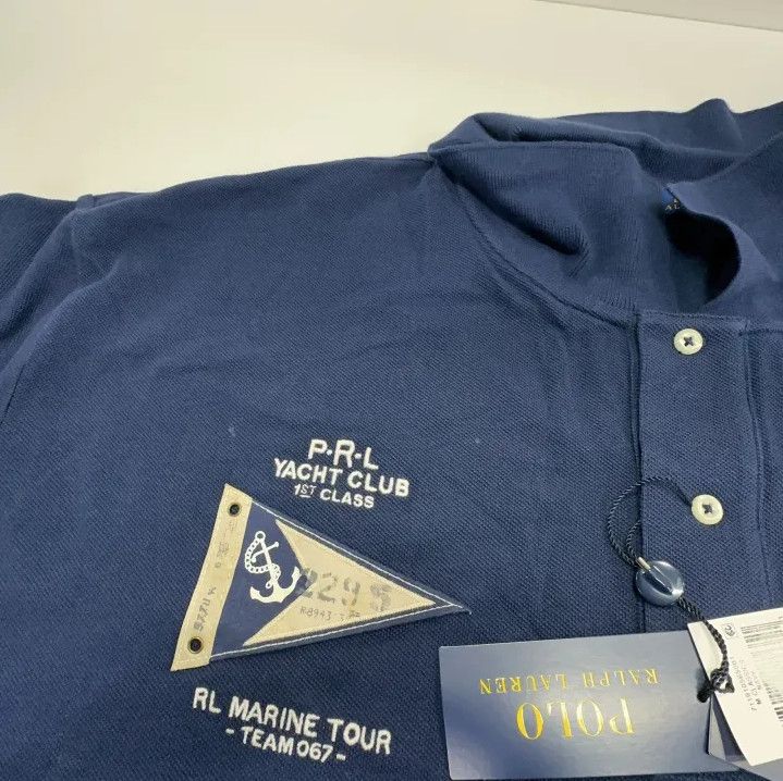 Polo Ralph Lauren Polo Ralph Lauren Big Horse Embroidery Short Sleeve Polo Size US XL / EU 56 / 4 - 7 Thumbnail
