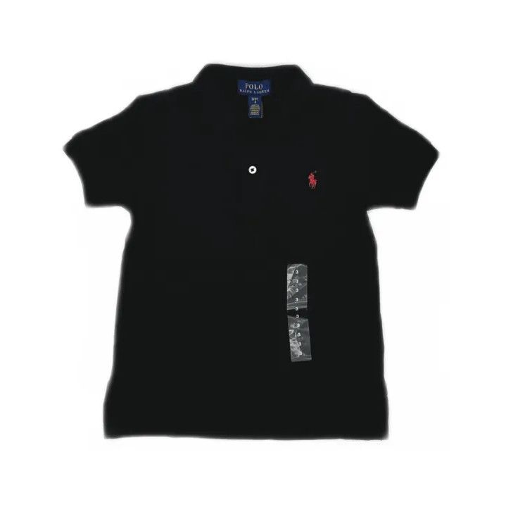Polo Ralph Lauren Polo Ralph Lauren Black Short-Sleeve Polo Shirt Size US XL / EU 56 / 4 - 2 Thumbnail