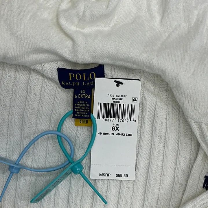 Polo Ralph Lauren Polo Ralph Lauren Mini Cable Knit Hooded Sweater Size US XL / EU 56 / 4 - 2 Thumbnail