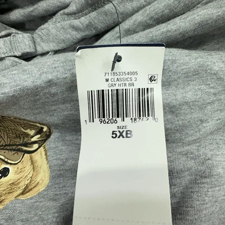 Polo Ralph Lauren Polo Ralph Lauren Bear Print Hooded Long-Sleeve T-Shirt Size US XL / EU 56 / 4 - 5 Thumbnail