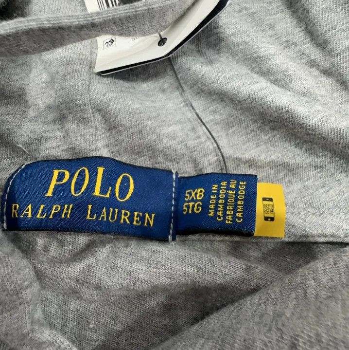Polo Ralph Lauren Polo Ralph Lauren Bear Print Hooded Long-Sleeve T-Shirt Size US XL / EU 56 / 4 - 4 Thumbnail