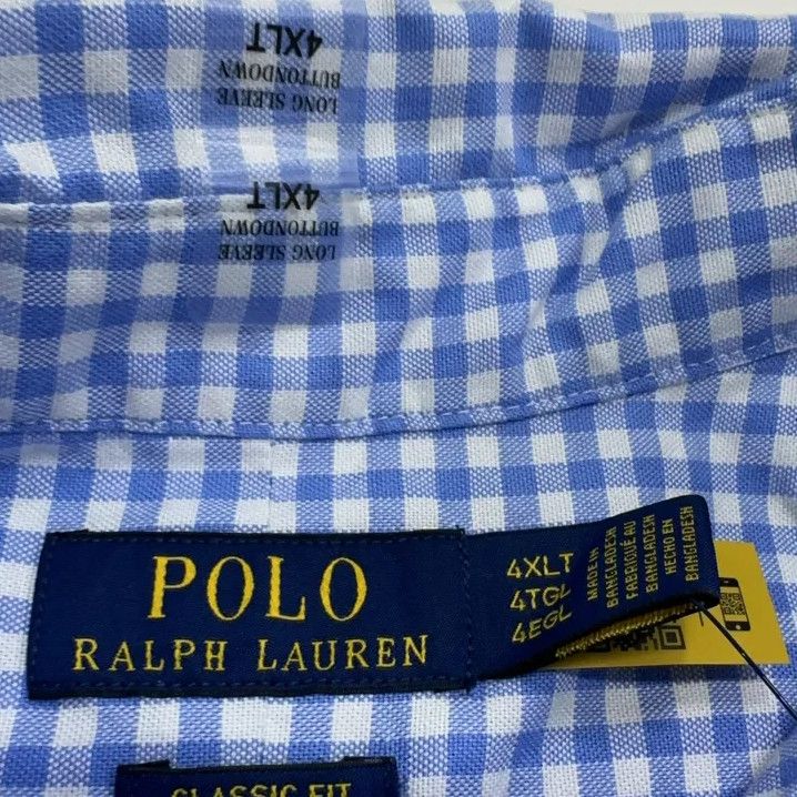 Polo Ralph Lauren Polo Ralph Lauren Check Short-Sleeve Shirt Size US XL / EU 56 / 4 - 6 Thumbnail