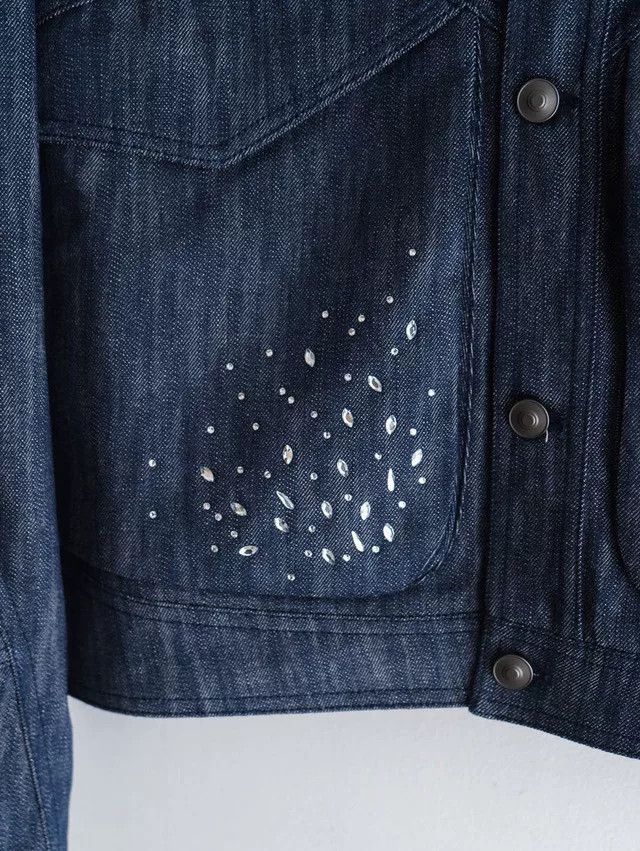 _J.L-A.L_ J.L-A.L Rhinestone Cape Jacket Size M / US 6-8 / IT 42-44 - 3 Thumbnail