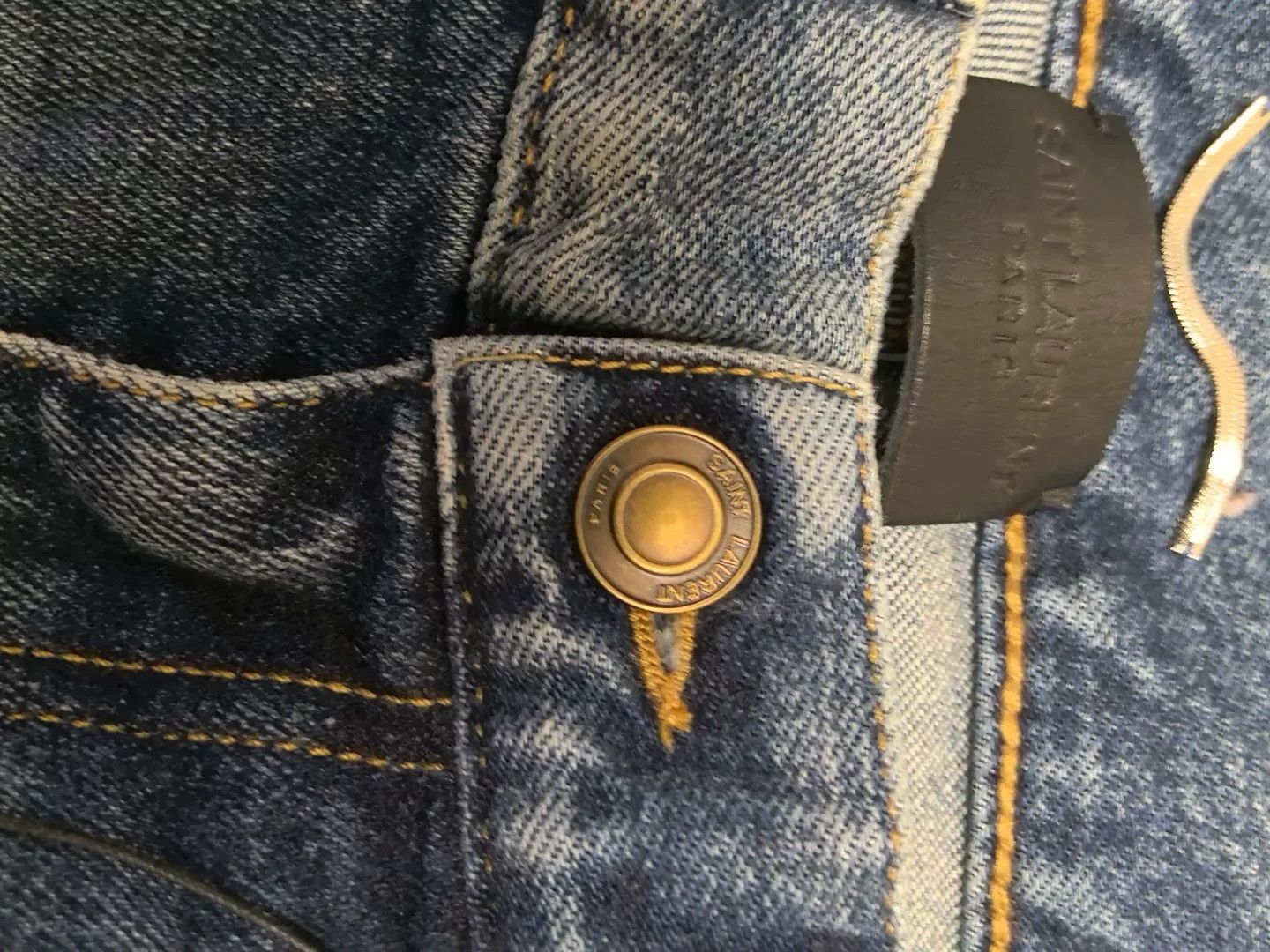 Saint Laurent Paris YSL Saint Laurent Women's Skinny Jeans Size 25" / US 0 / IT 36 - 5 Thumbnail