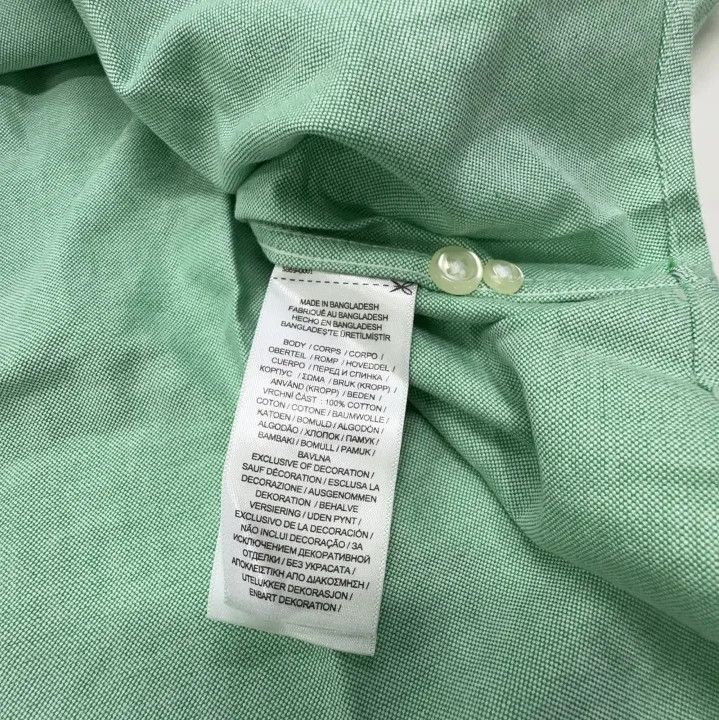 Polo Ralph Lauren Polo Ralph Lauren Solid Casual Short-Sleeve Shirt Size US XL / EU 56 / 4 - 6 Thumbnail