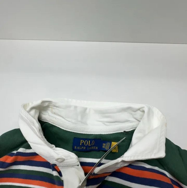 Polo Ralph Lauren Polo Ralph Lauren Striped Long-Sleeve Polo Shirt Size US XL / EU 56 / 4 - 7 Thumbnail