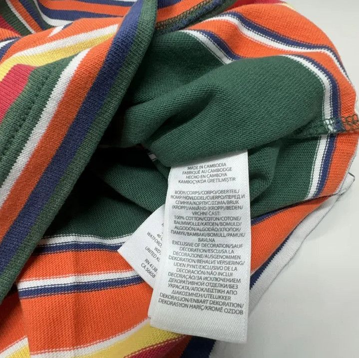 Polo Ralph Lauren Polo Ralph Lauren Striped Long-Sleeve Polo Shirt Size US XL / EU 56 / 4 - 6 Thumbnail