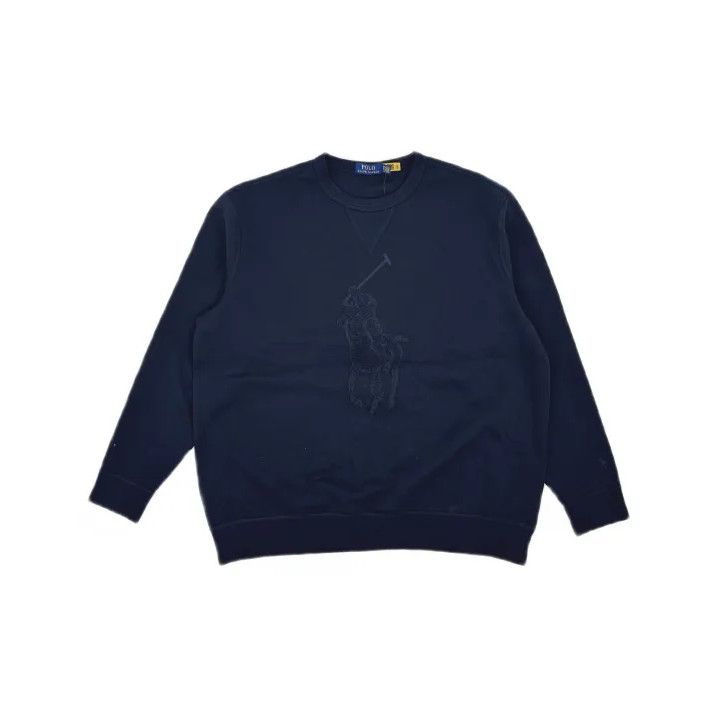 Polo Ralph Lauren Polo Ralph Lauren Crewneck Long-Sleeve Sweatshirt Size US XL / EU 56 / 4 - 2 Thumbnail