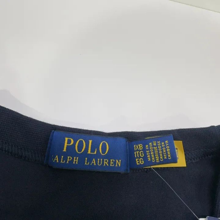 Polo Ralph Lauren Polo Ralph Lauren Navy Round Neck Long-Sleeve Sweatshirt Size US XL / EU 56 / 4 - 5 Thumbnail