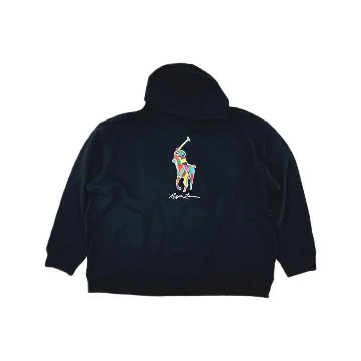 Polo Ralph Lauren Polo Ralph Lauren Printed Logo Hooded Sweatshirt Size US XL / EU 56 / 4 - 2 Thumbnail