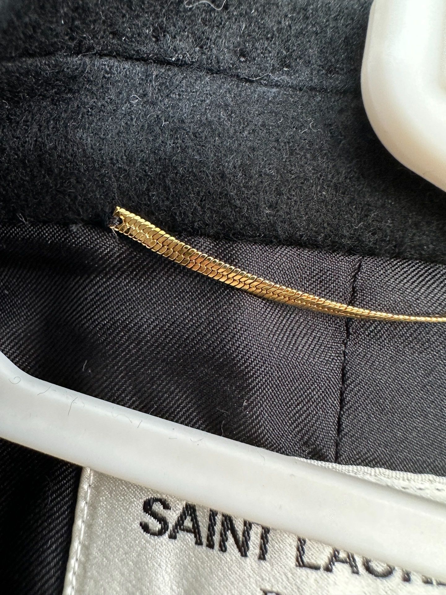 Saint Laurent Paris Saint Laurent Badge Wool Blazer Size US M / EU 48-50 / 2 - 3 Thumbnail