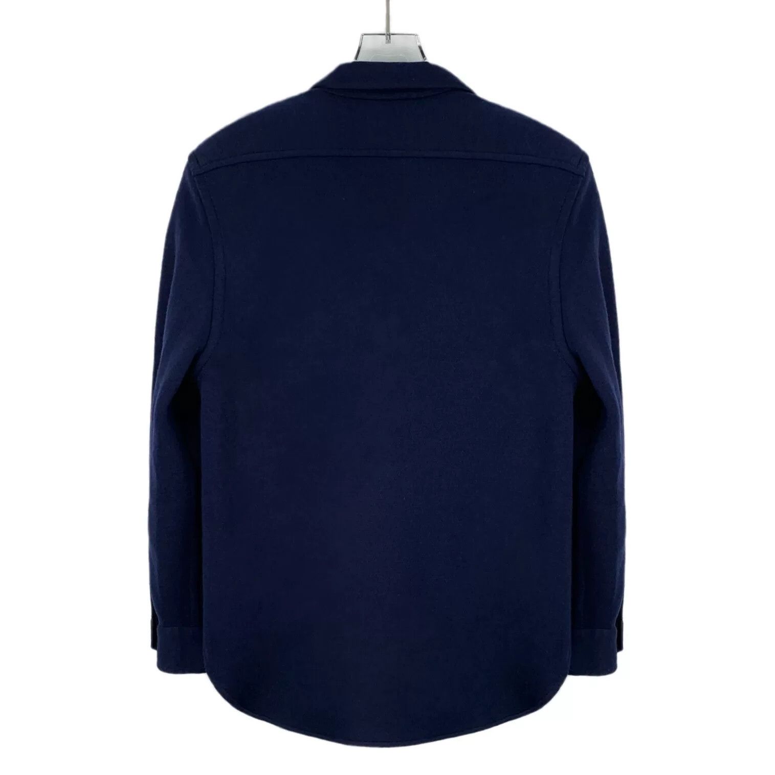 Saint Laurent Paris Yves Saint Laurent Dark Blue Logo Shirt Size US M / EU 48-50 / 2 - 2 Thumbnail