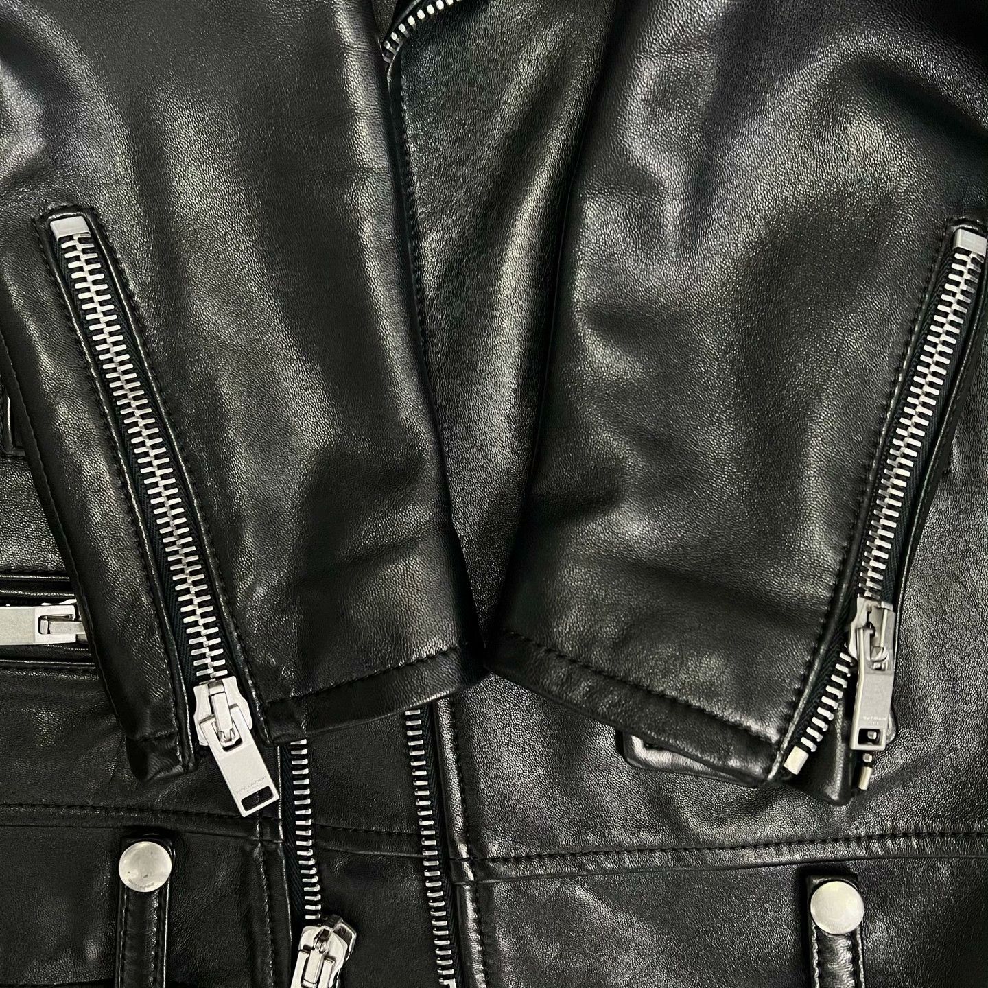 Saint Laurent Paris Saint Laurent Classic Leather Biker Jacket Size US M / EU 48-50 / 2 - 5 Thumbnail