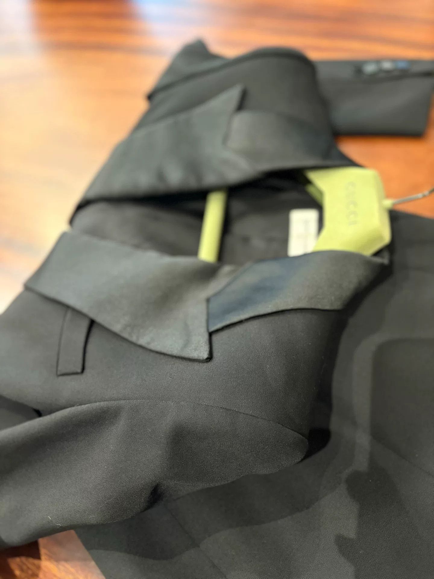 Saint Laurent Paris Saint Laurent Black Blazer Dress Size M / US 6-8 / IT 42-44 - 6 Thumbnail