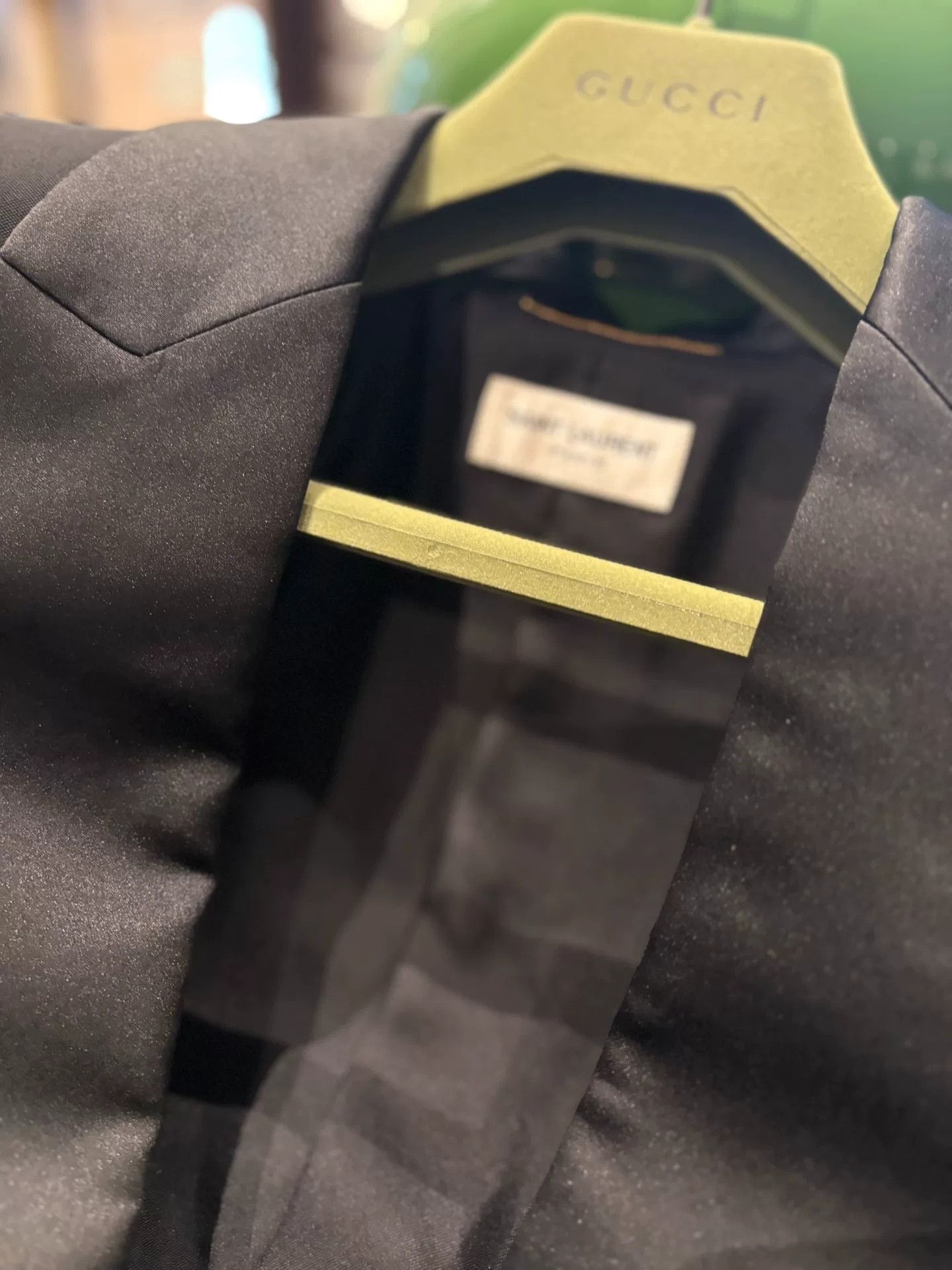 Saint Laurent Paris Saint Laurent Black Blazer Dress Size M / US 6-8 / IT 42-44 - 3 Thumbnail