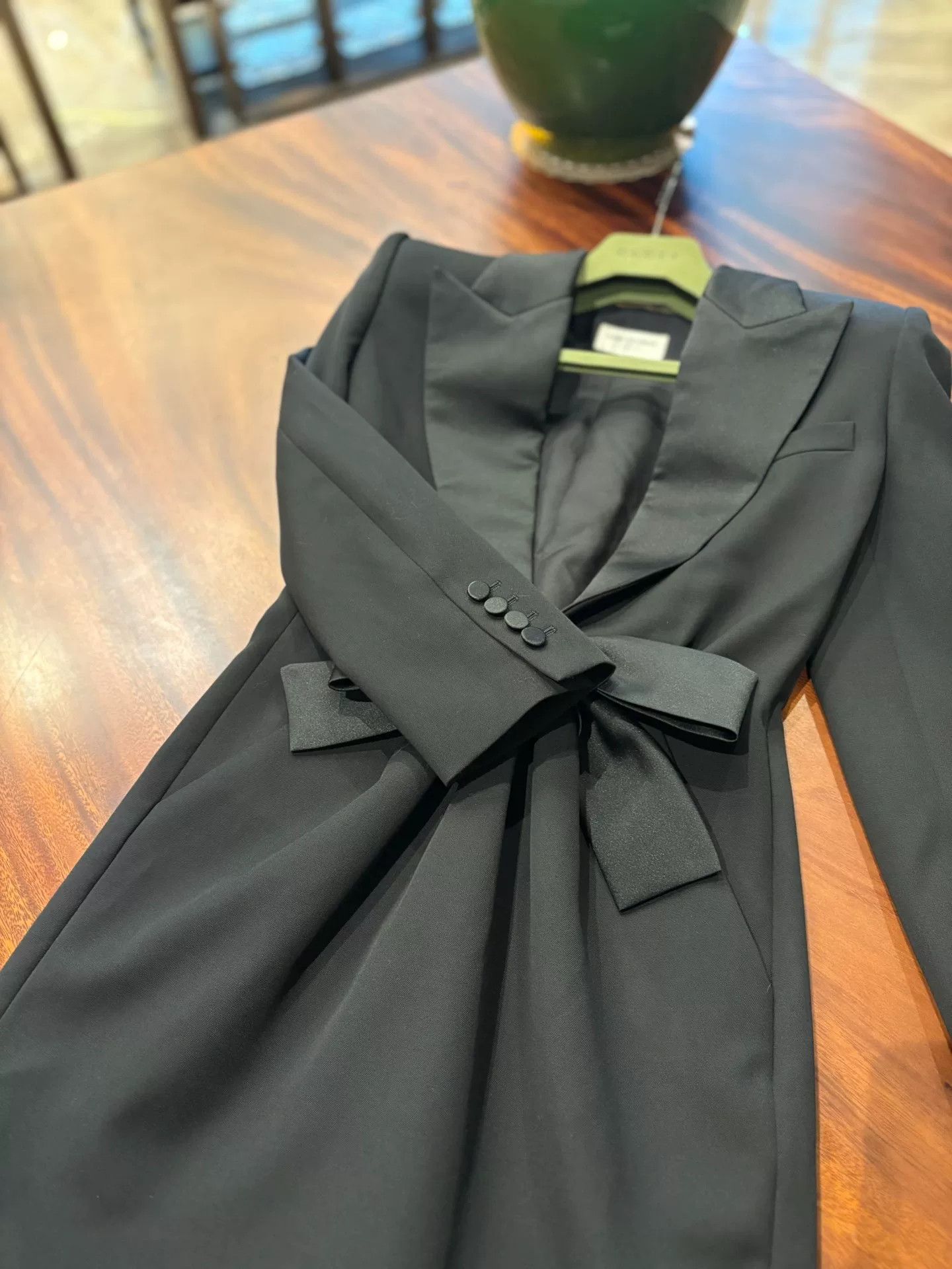 Saint Laurent Paris Saint Laurent Black Blazer Dress Size M / US 6-8 / IT 42-44 - 4 Thumbnail