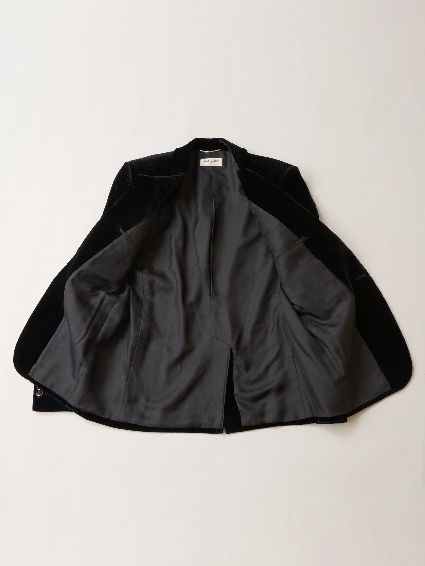 Saint Laurent Paris YSL 2020 Black Corduroy Blazer Size M / US 6-8 / IT 42-44 - 5 Thumbnail