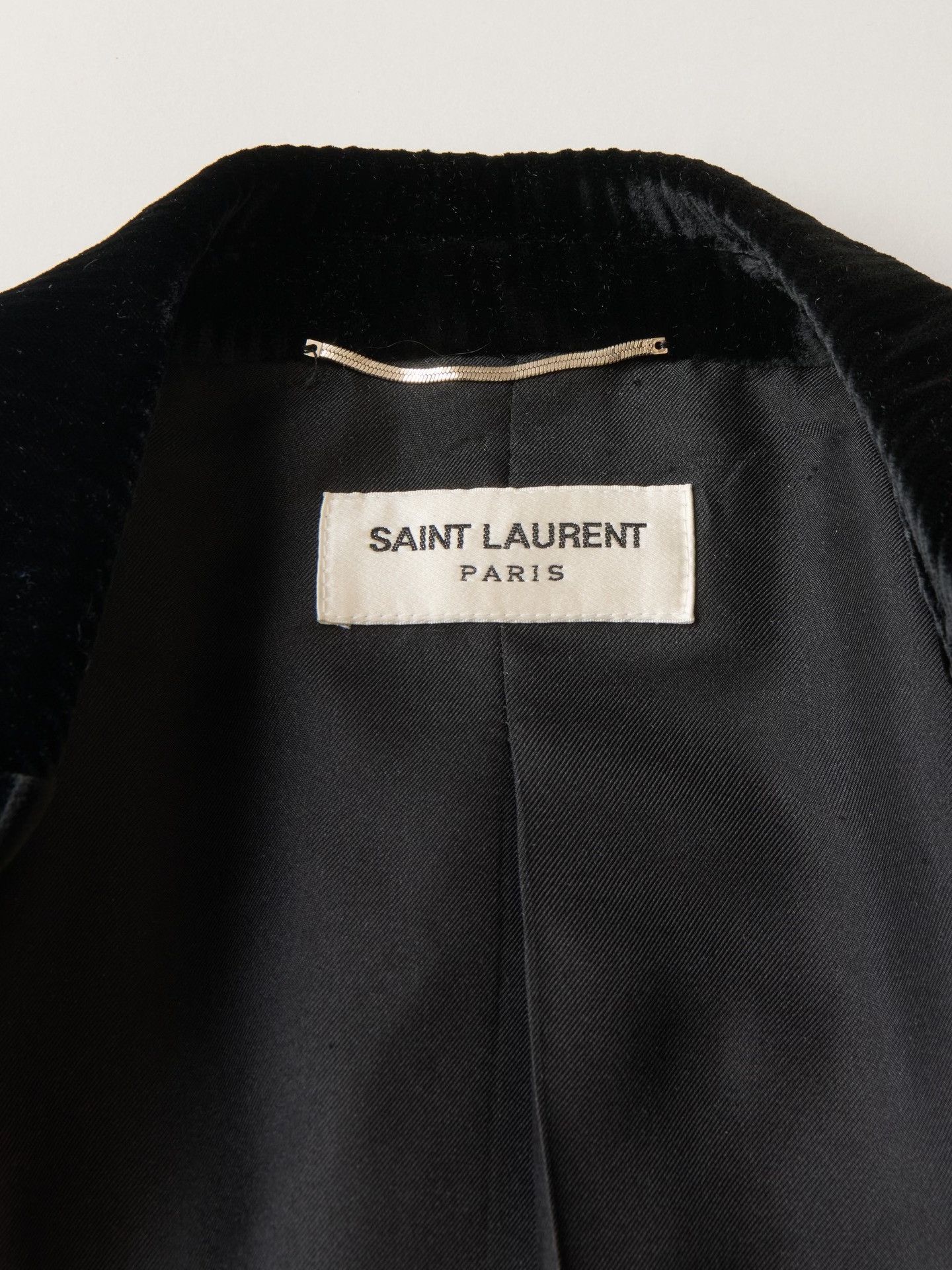 Saint Laurent Paris YSL 2020 Black Corduroy Blazer Size M / US 6-8 / IT 42-44 - 6 Thumbnail