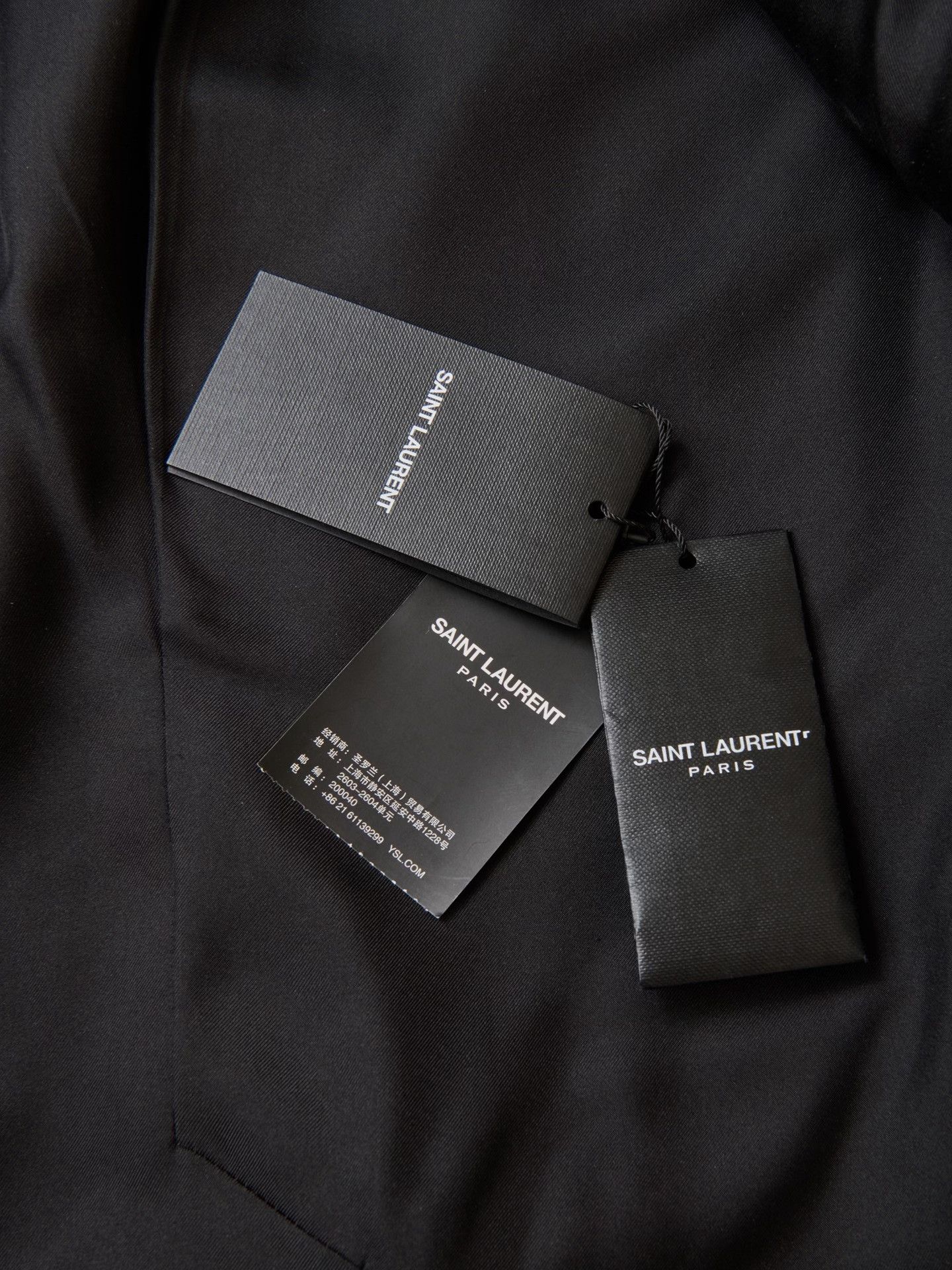 Saint Laurent Paris YSL 2020 Black Corduroy Blazer Size M / US 6-8 / IT 42-44 - 9 Thumbnail