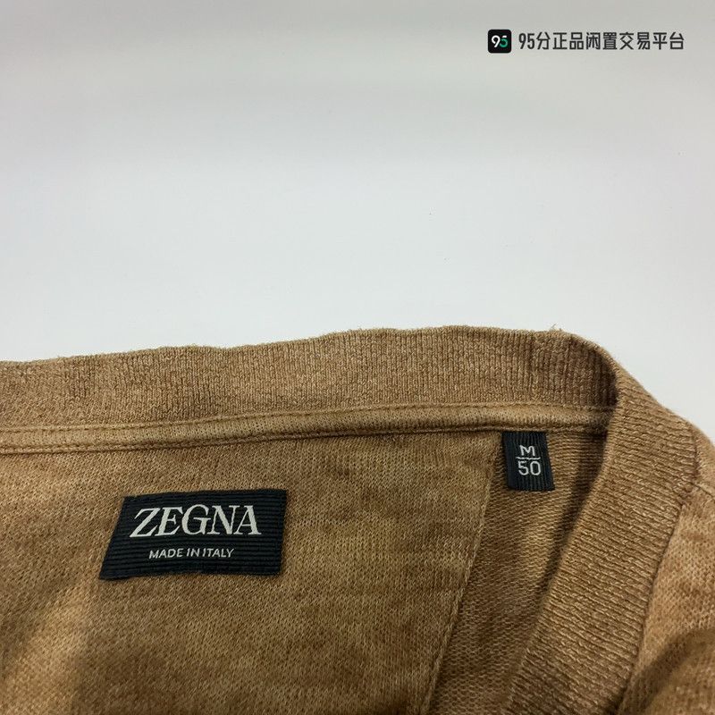 Ermenegildo Zegna Zegna SS24 Men's Solid Crew Neck Short Sleeve T-shirt Size US M / EU 48-50 / 2 - 5 Thumbnail