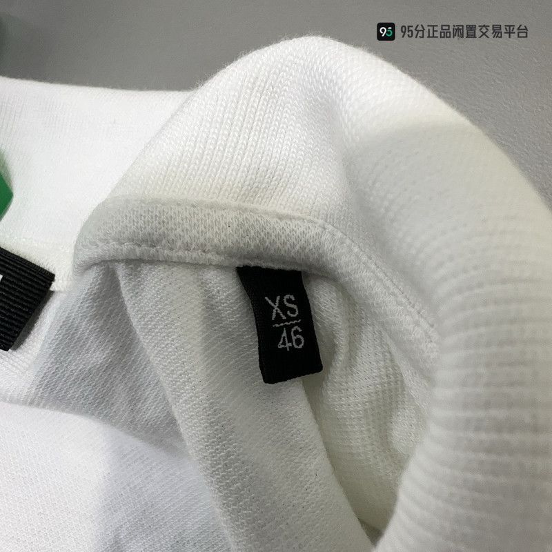 Ermenegildo Zegna Zegna FW22 Solid Logo Stripe Trim Short Sleeve Polo Size US S / EU 44-46 / 1 - 4 Thumbnail