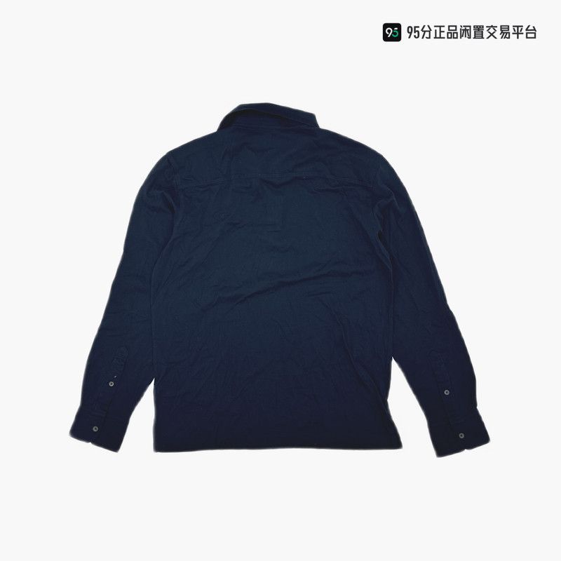 Ermenegildo Zegna Ermenegildo Zegna Men's Blue Polo Collar Sweater Size US M / EU 48-50 / 2 - 6 Thumbnail