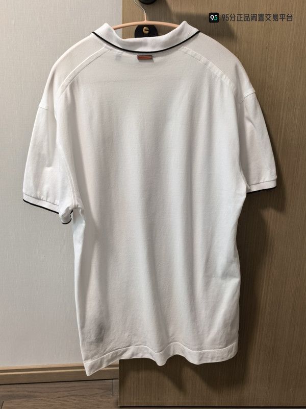 Ermenegildo Zegna Zegna Letter Embroidery Polo Collar Short Sleeve Polo Size US L / EU 52-54 / 3 - 2 Thumbnail