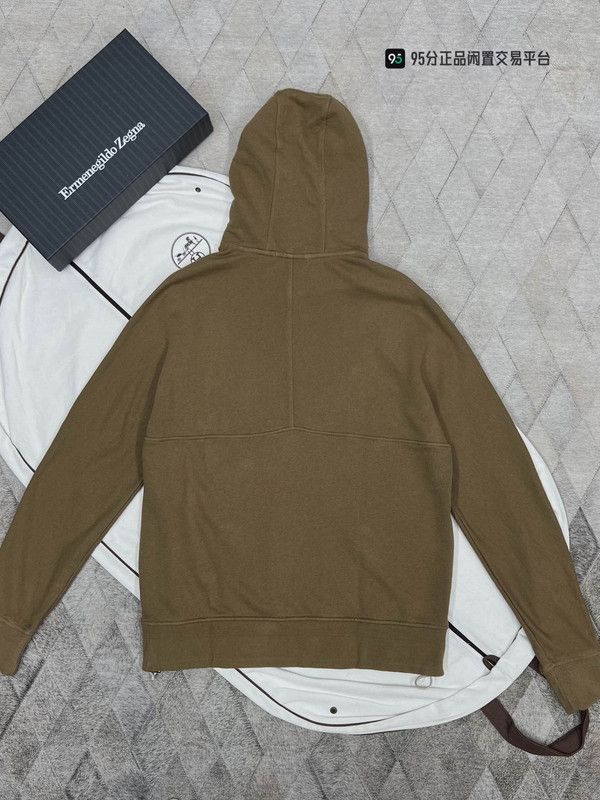Ermenegildo Zegna Zegna Men's Drawstring Hooded Long-Sleeve Sweatshirt Size US M / EU 48-50 / 2 - 3 Thumbnail