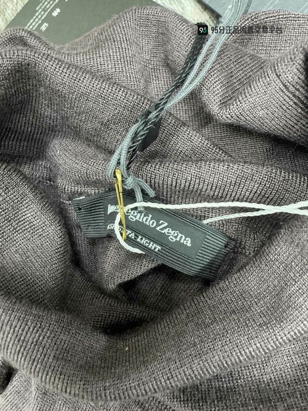 Ermenegildo Zegna Zegna Wild Cashmere High-Neck Sweater Size US M / EU 48-50 / 2 - 5 Thumbnail