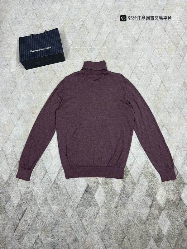 Ermenegildo Zegna Zegna Wild Cashmere High-Neck Sweater Size US M / EU 48-50 / 2 - 6 Thumbnail