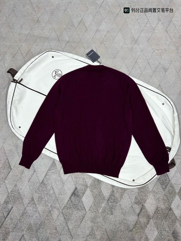 Ermenegildo Zegna Zegna Pure Cashmere Classic Unisex Sweater Size US M / EU 48-50 / 2 - 7 Thumbnail