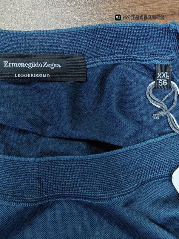 Ermenegildo Zegna Ermenegildo Zegna Men's Knit T-Shirt Size US XL / EU 56 / 4 - 3 Thumbnail