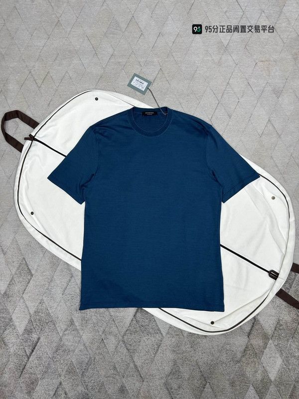 Ermenegildo Zegna Ermenegildo Zegna Men's Knit T-Shirt Size US XL / EU 56 / 4 - 4 Thumbnail