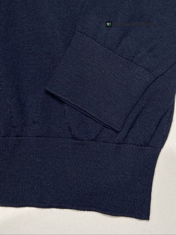 Ermenegildo Zegna Zegna Men's Solid Crewneck Knit Long-Sleeve T-Shirt Size US S / EU 44-46 / 1 - 7 Thumbnail