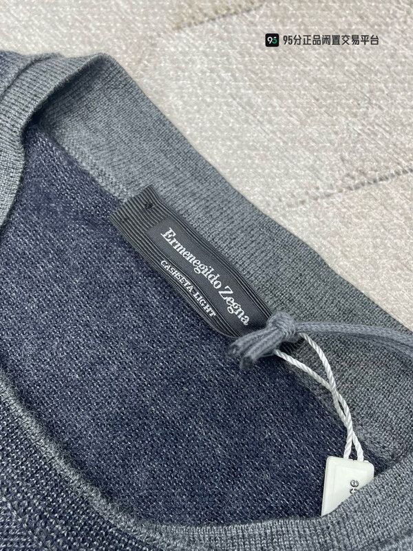 Ermenegildo Zegna Zegna Men's Cashmere Knit Sweatshirt Size US S / EU 44-46 / 1 - 3 Thumbnail