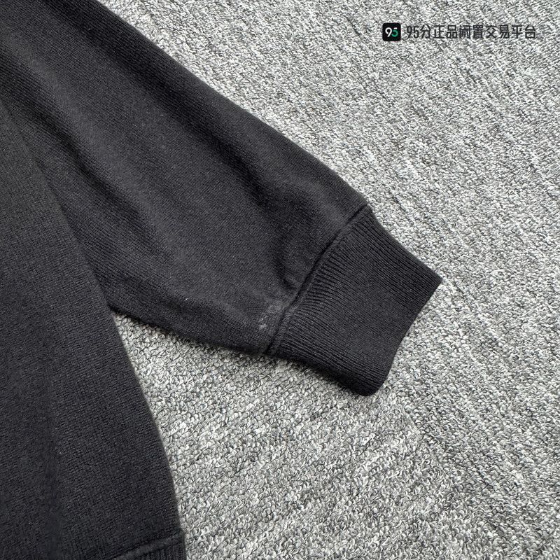 Loro Piana Loro Piana Unisex Black Round Neck Knit Sweater Size US XL / EU 56 / 4 - 3 Thumbnail