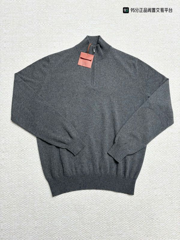 Loro Piana Loro Piana Solid Comfort Loose Classic Sweatshirt Size US M / EU 48-50 / 2 - 5 Thumbnail