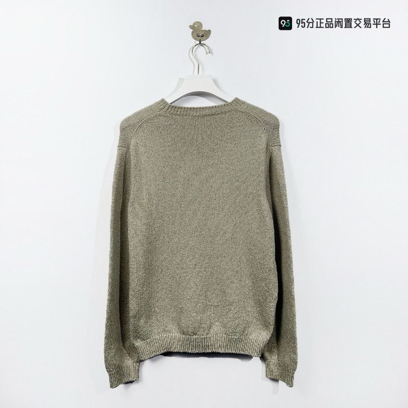 Loro Piana Loro Piana Men's Ribbed Crewneck Knit Top Size US M / EU 48-50 / 2 - 4 Thumbnail